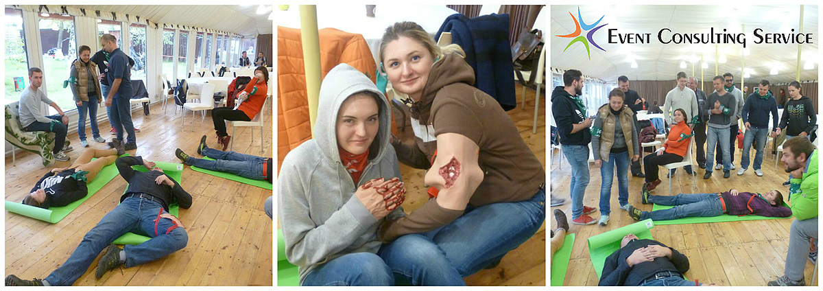 Оказание первой помощи, теория и практика в программе «День безопасности».