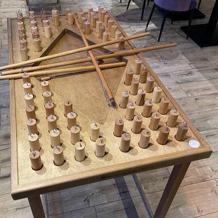 Аренда настольной игры из дерева "Рыбалка" (2-4 игрока), 130x70x75 см