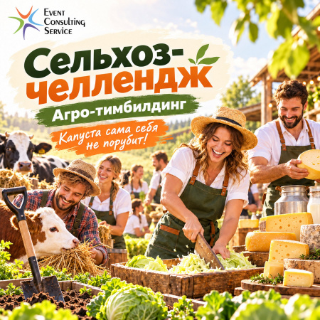 «Сельхоз-челлендж» - агро-тимбилдинг на ферме и сыроварне
